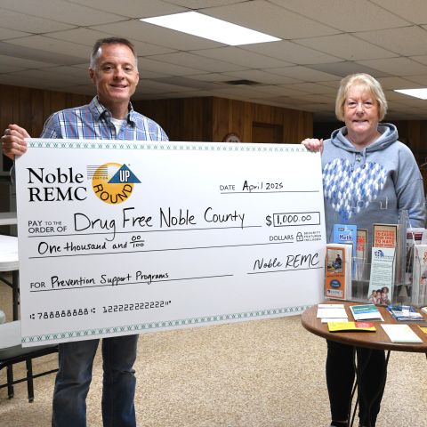 Operation Round Up check presentation