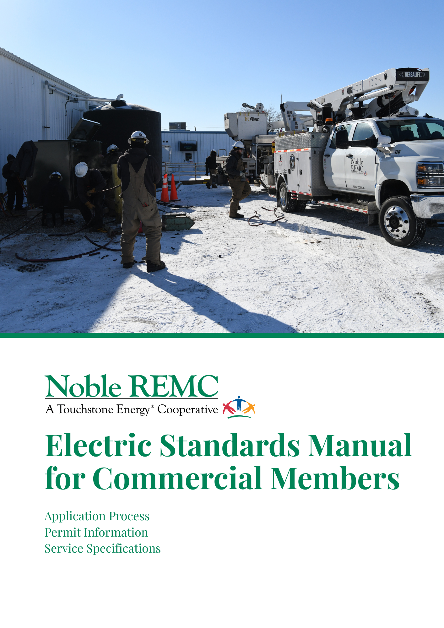 Screenshot of Commercial Manual