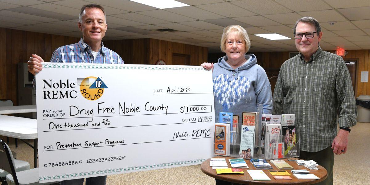 Operation Round Up check presentation