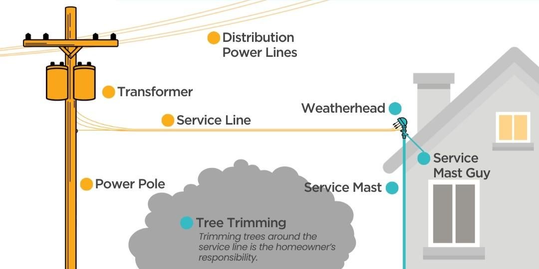 Infographic of electric items and who owns them